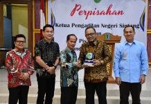 Pemkab Sintang Gelar Perpisahan Ketua PN  dan Dandim Sintang