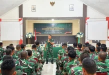 Arahan Perdana Dandim Sintang Soroti Keseimbangan Tugas dan Keluarga