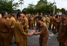 Pemkab Sintang Gelar Halal Bihalal, Bupati Ajak OPD Pacu Realisasi Anggaran