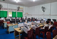 MTsN Sintang Laksanakan Test Kemampuan Akademik