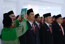 Ratusan PNS di Kabupaten Kapuas Hulu Dilantik