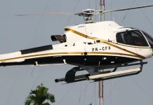 Helikopter PK-CFX dari Kabupaten Melawi Hilang Kontak