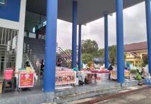 Pasar UMKM Sintang Sepi Pengunjung, Pedagang Merugi
