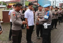 Bidpropam Polda Kalbar Gelar Gaktiblin di Polres Kapuas Hulu