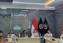 Kesbangpol Sintang dan Imigrasi Sanggau Bahas Tim Pora hingga Pembangunan Kantor