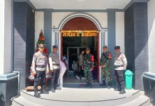 Korem 121 Lakukan Pengamanan Ibadah Kenaikan Yesus Kristus