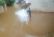 Banjir di Desa Nyangkom Kayan Hilir Masih Tinggi, Warga Butuh Batuan