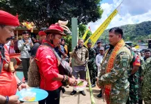Danrem 121/Abw Sambut Kunjungan Kerja Pangkogabwilhan ke Kalbar