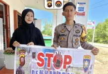 Polsek Boyan Tanjung Gencar Sosialisasi Pencegahan Karhutla