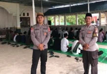 Polsek Binjai Hulu Lakukan Pengamanan Sholat Idul Adha