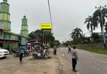 Polres Sekadau Berikan Pengamanan Sholat Idul Adha