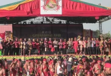 Melalui Gawai Dayak ke-XVIII, DAD Melawi Ajak Masyarakat Dayak Jaga Kekompakan