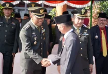 Kasrem 121/Abw hadiri Upacara Peringatan Hari Lahir Pancasila 2026