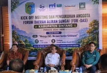 Bupati Harap ForDAS Sintang Jadi Motor Penyelamat Lingkungan