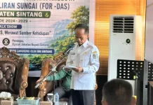 Bupati Minta Fordas Sintang Lahirkan Rekomendasi Jaga Sungai