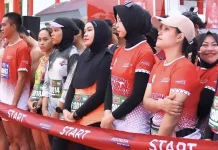 Ribuan Pelari Mengikuti Putussibau City Run 2026
