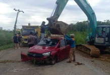 Apes! usai Laka, Mobil Warga Kayan Hilir Dipreteli Pencuri
