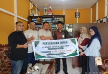 Alumni 2001–2004, Dukung Pembangunan Masjid MTsN Sintang