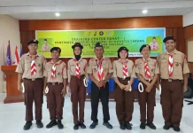 Enam Anggota Pramuka SMPN 1 Binjai Hulu Siap Wakili Sintang di Jambore Nasional