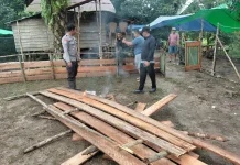 Polsek Belitang Hilir Bongkar Arena Sabung Ayam