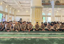 Polres Sekadau Kerahkan Personil Lakukan Pengamanan Kegiatan Tahun Baru Islam