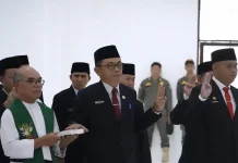 Bupati Kapuas Hulu Lantik 58 ASN Jabatan Pimpinan Tinggi Pratama