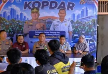 Polres Sintang Menggelar Kopdar Bersama Ojol Sintang