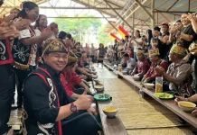 Gawai Dayak Nasrani Paroki Dismas Lanjak