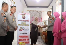 Polres Sekadau Anjangsana ke Kediaman Sejumlah Purnawirawan