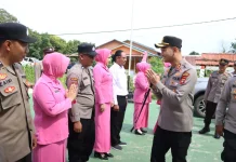 Kapolres Sekadau Lakukan Kunjungan Kerja Perdana ke Tiga Polsek