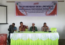 Musdes RKPDes Palin Embaloh Hilir
