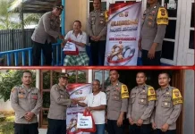 Semarakkan HUT Bhayangkara ke-80, Polsek Kayan Hilir Laksanakan Anjangsana