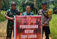 Cegah Karhutla, Polsek Kayan Hilir Gencar Edukasi Warga