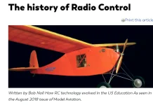 Mengenal Sejarah Radio Control