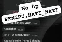 Nomor WA Catut Nama Kasat Reskrim Polres Sekadau, Polisi Minta Warga Tak Terkecoh