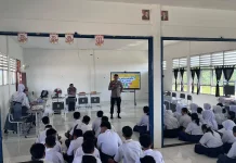 Polres Sekadau Sampaikan Tentang Bahaya Bullying