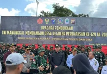 TMMD Perbatasan ke-129 Kodim 1206 Putussibau