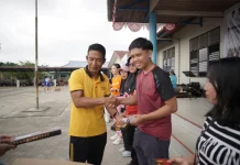 Jalan Sehat Hari Anak Nasional, Polres Sekadau Berikan Pengamana