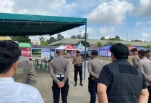 Pengamanan Hari Kedua PGD XV, Polres Sekadau Siagakan Personel