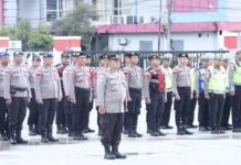 Polres Kapuas Hulu Lakukan Pengamanan Selama Pekan Gawai Dayak