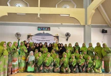 Muslimat NU Ketungau Hilir Resmi Dilantik di Rangkai Pengajian Akbar