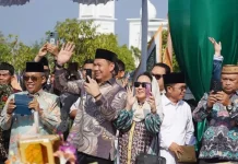 Bupati Kapuas Hulu Tinjau Kafilah dan Stand Pameran MTQ XXXIV Kalbar, Beri Semangat