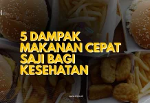 5 Dampak Makanan Cepat Saji Bagi Kesehatan