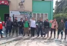 Tim Patroli Batas Negeri UPT KPH Sintang Utara Lakukan Patroli di Perbatasan
