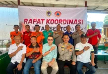 Rakor Lintas Sektor Penanganan Karhutla, Polres Melawi Siapkan Personel