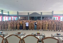 Kepala Sekolah TK, SD, SMP Negeri se-Kabupaten Sintang Ikuti Rakor Tahun 2026