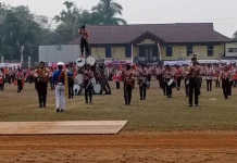 Gita Bahana Dara Suti MTsN 1 Sintang Meriahkan HUT Pramuka