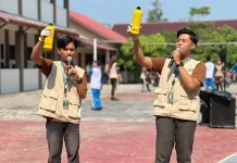250 Siswa SMAN 1 Sintang Belajar Olah Sampah Menjadi POC