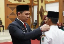 Paskibraka Kapuas Hulu Dikukuhkan, Bupati Pesan Jaga Disiplin dan Nasionalisme