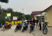 Polsek Ella Hilir Tertibkan Knalpot Brong dan Balapan Liar